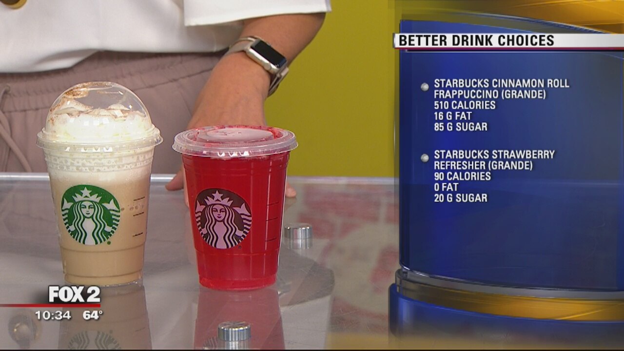 Healthier Drink Choices with Registered Dietitian