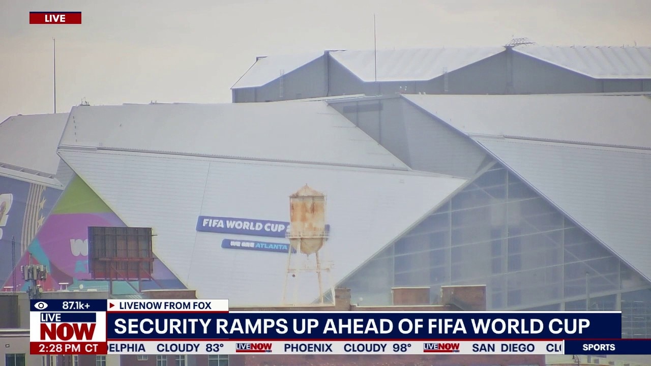 Security ramps up ahead of Fifa World Cup 2026