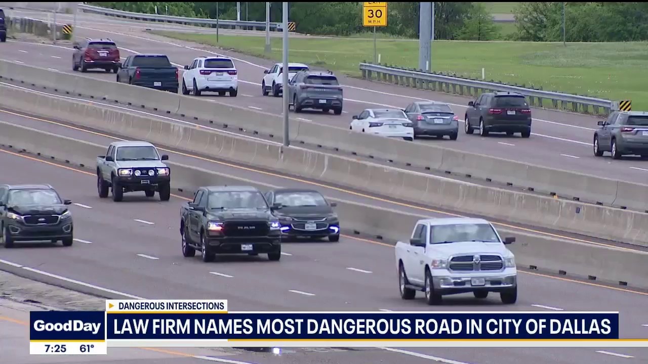 Law firm names most dangerous road in Dallas