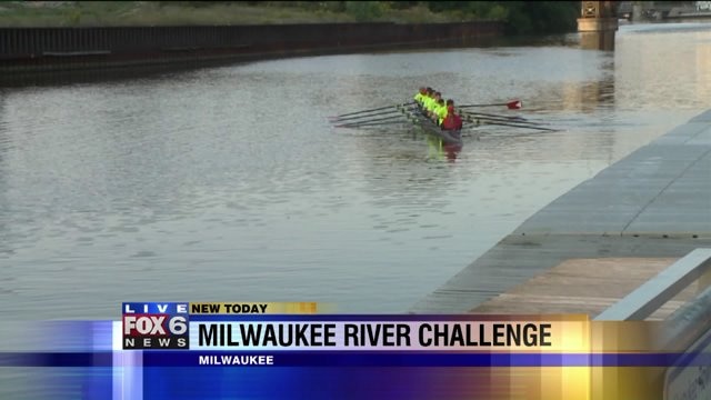 Laura learns about the Milwaukee River Challenge