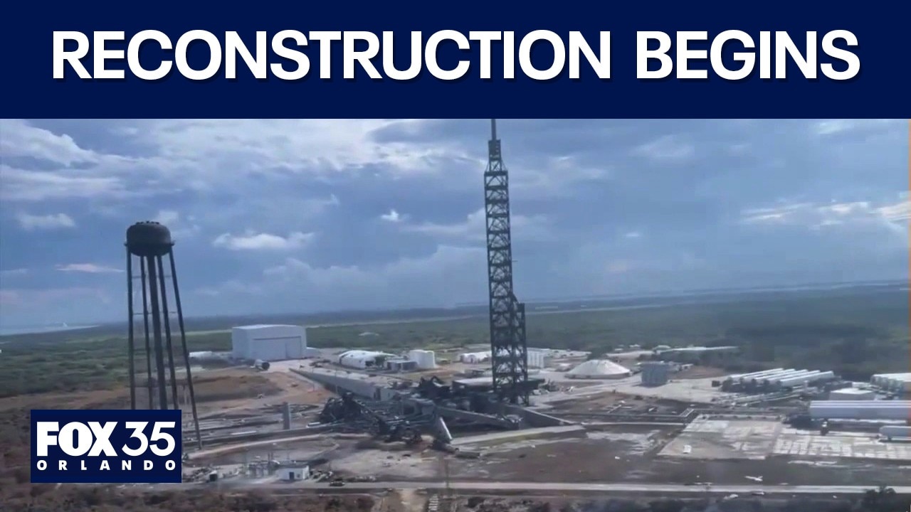 Blue Origin Starts Launchpad Rebuild After Rocket Explosion