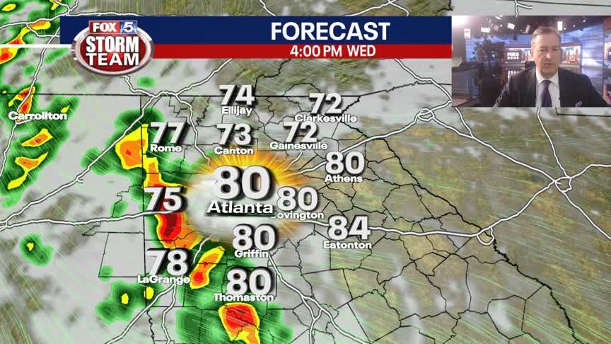 Tuesday Evening Weather Update
