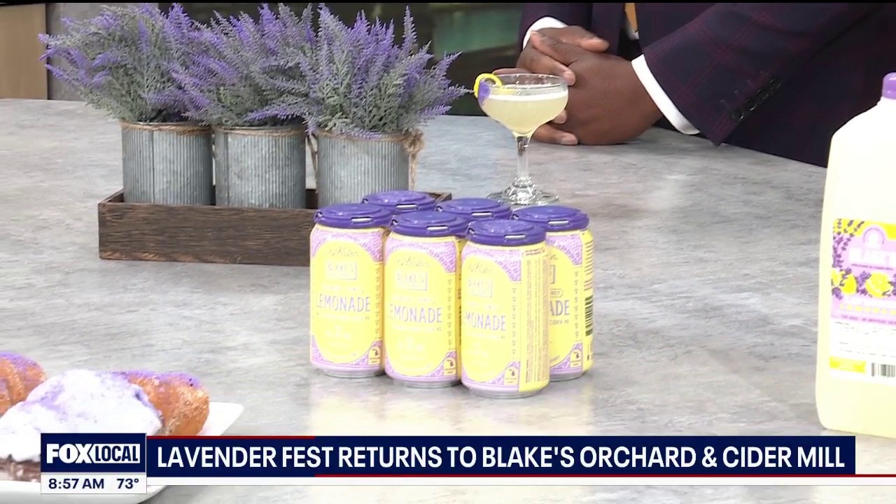 Lavender Fest Returns to Blake's Orchard and Cider Mill