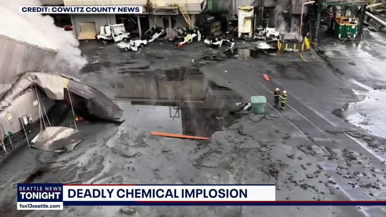 Toxic spill reaches the Columbia River after Longview implosion