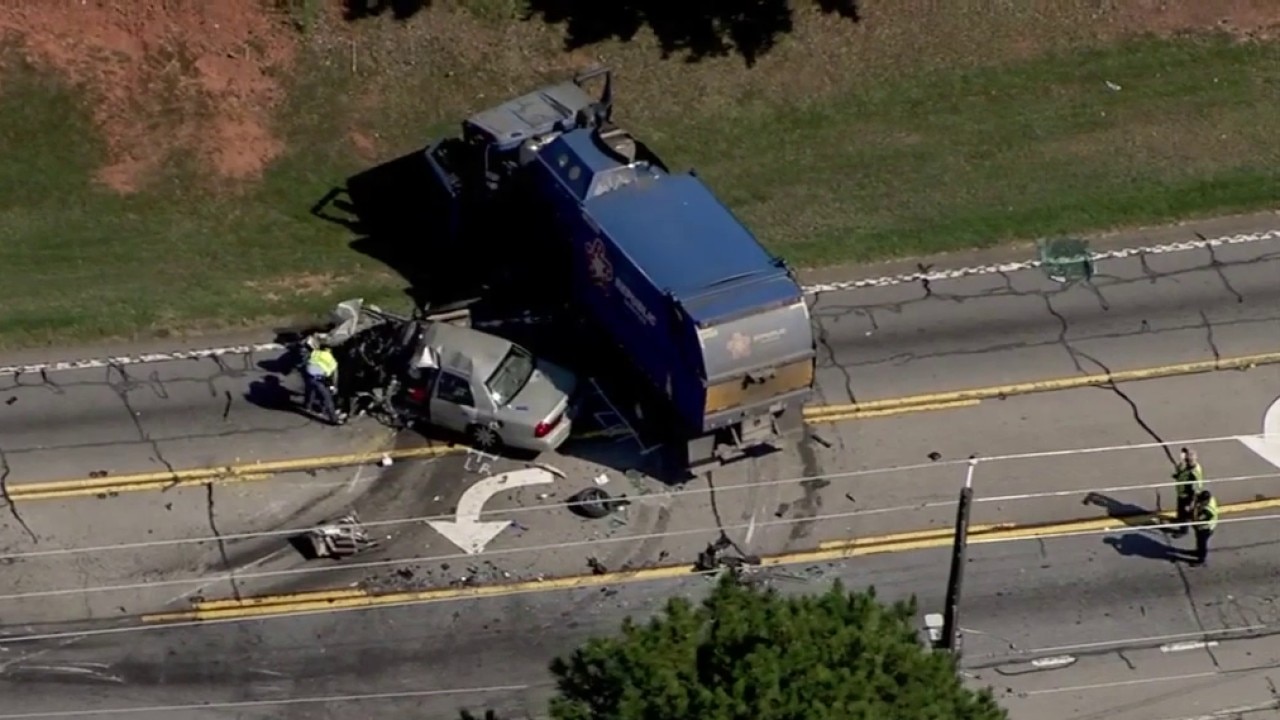 Major crash involving garbage truck in Henry County