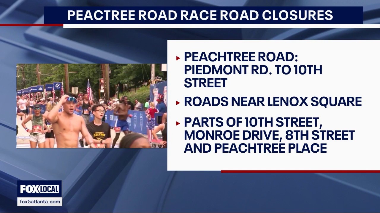 Everything to know about Peachtree Road Race