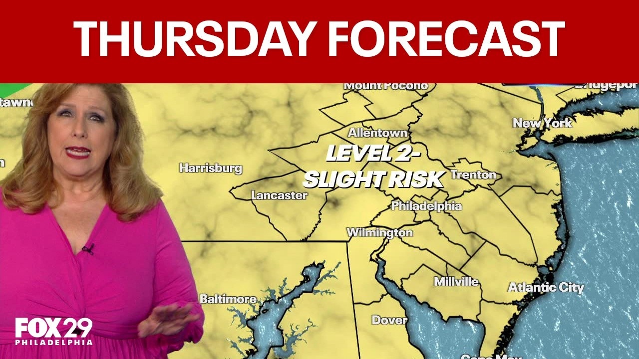 Philadelphia weather: Thursday forecast