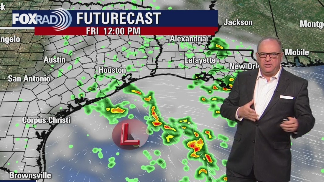 Friday morning weather forecast/tropics update