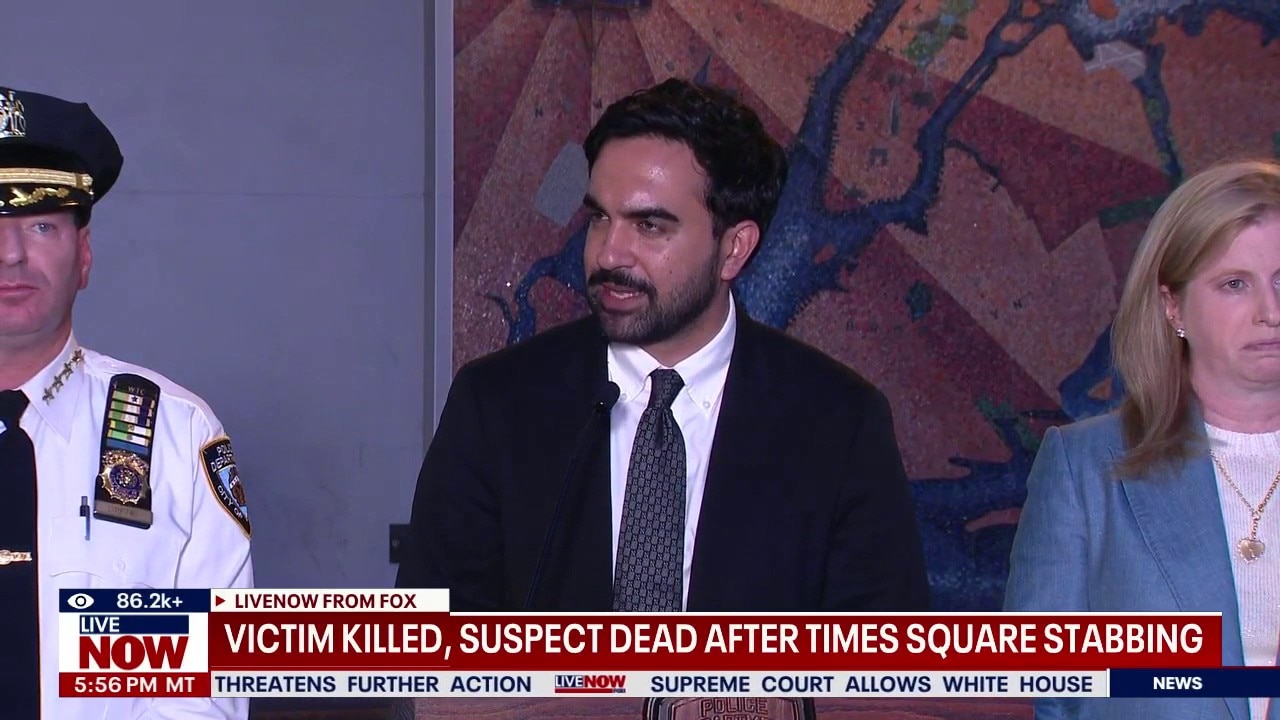 Mayor Mamdani gives update on Times Square stabbing 