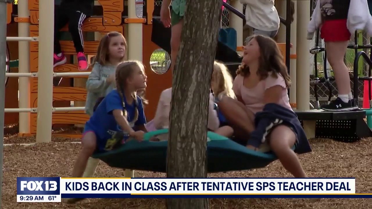 Kids back in class after tentative Seattle Public Schools teacher deal