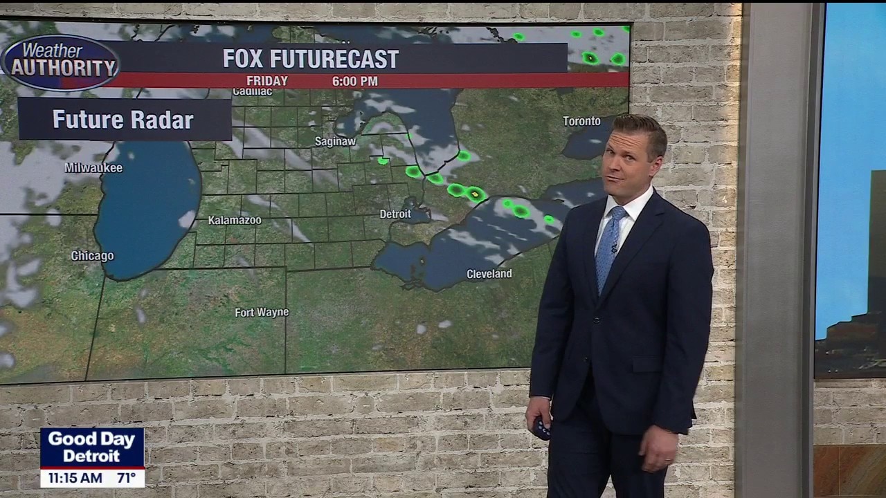 A decent Father's Day forecast