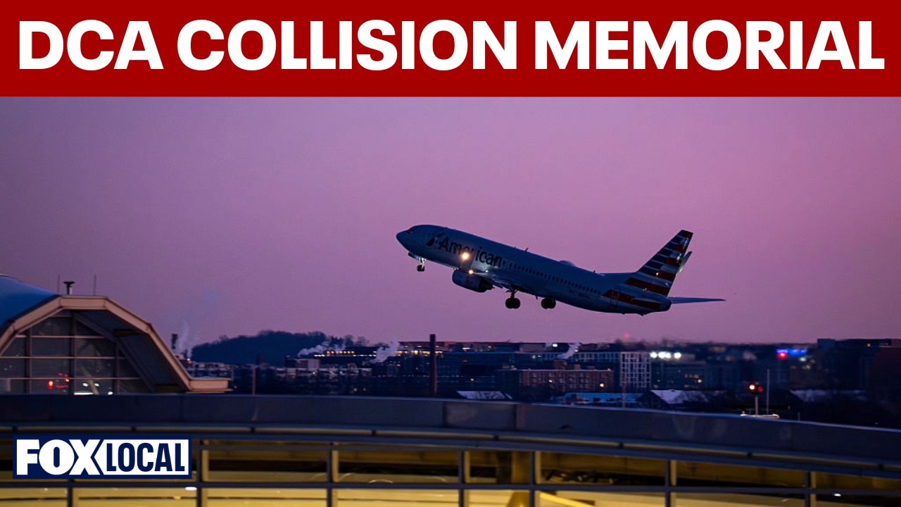 Memorial unveiled for victims of DCA mid-air collision in Alexandria
