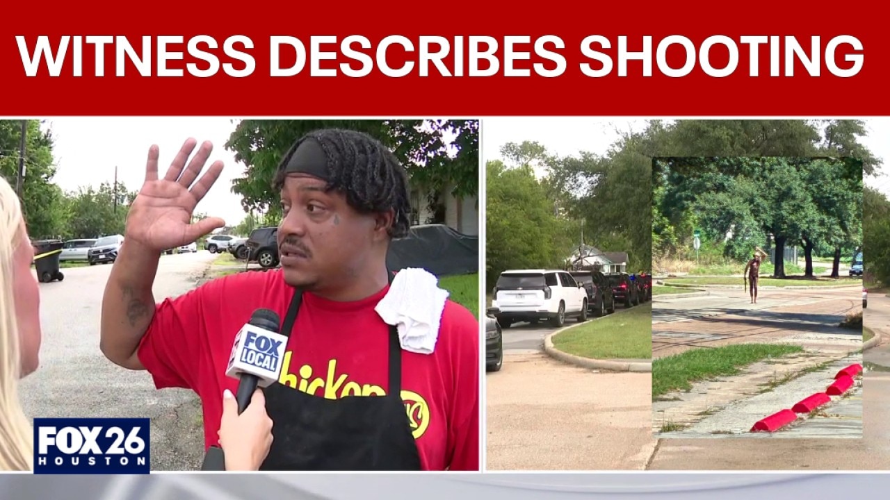 Witness descirbes shooting on northeast Houston on Wayside