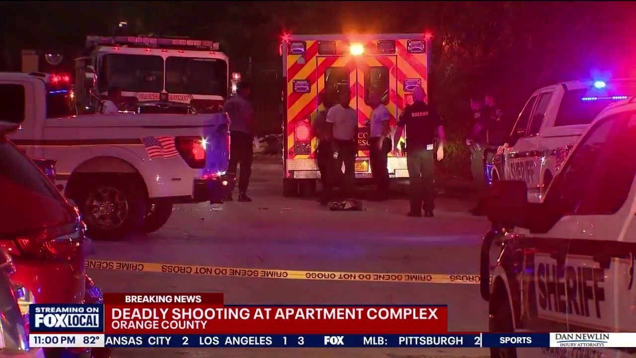 Man shot and killed at Orlando apartment complex