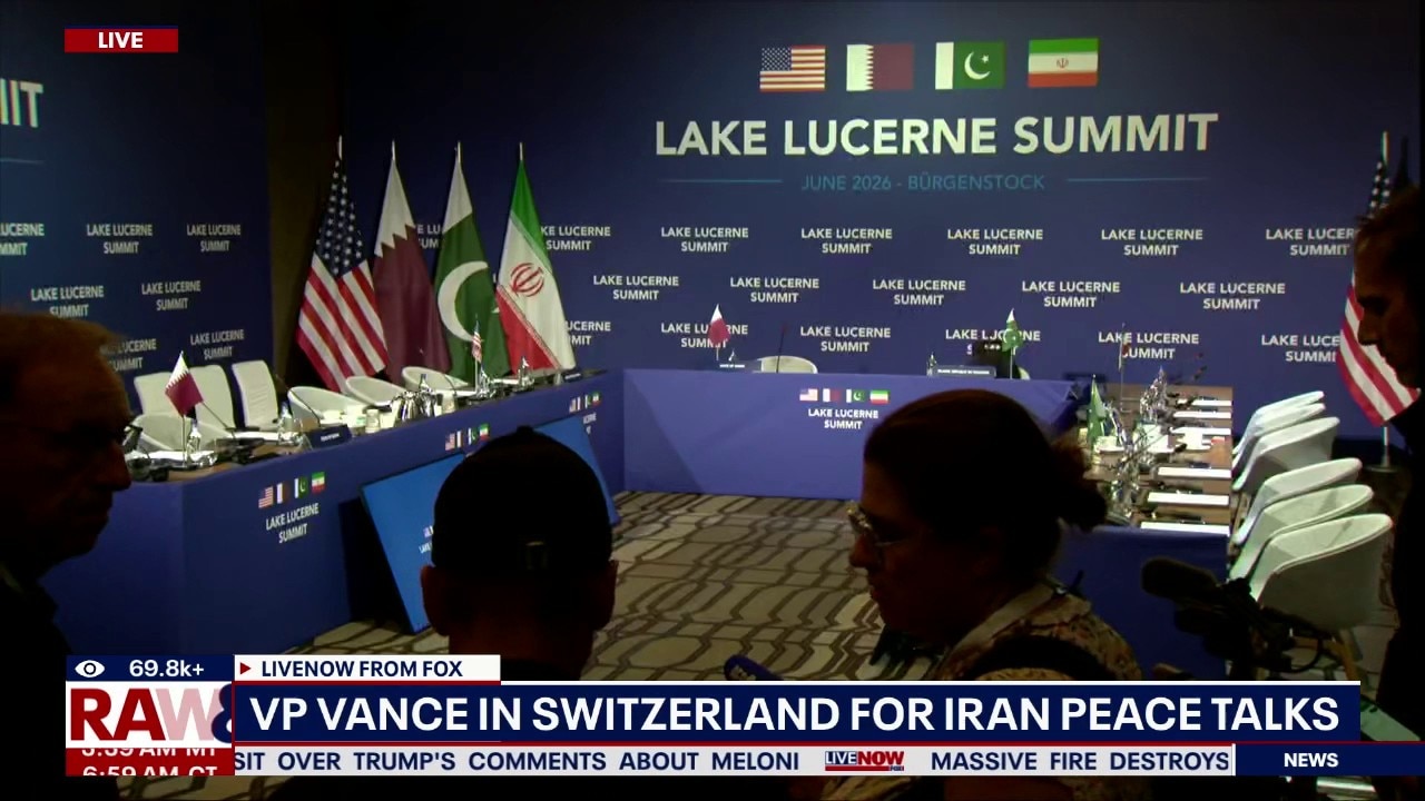 VP Vance, Iranian officials launch talks on Tehran nuclear program