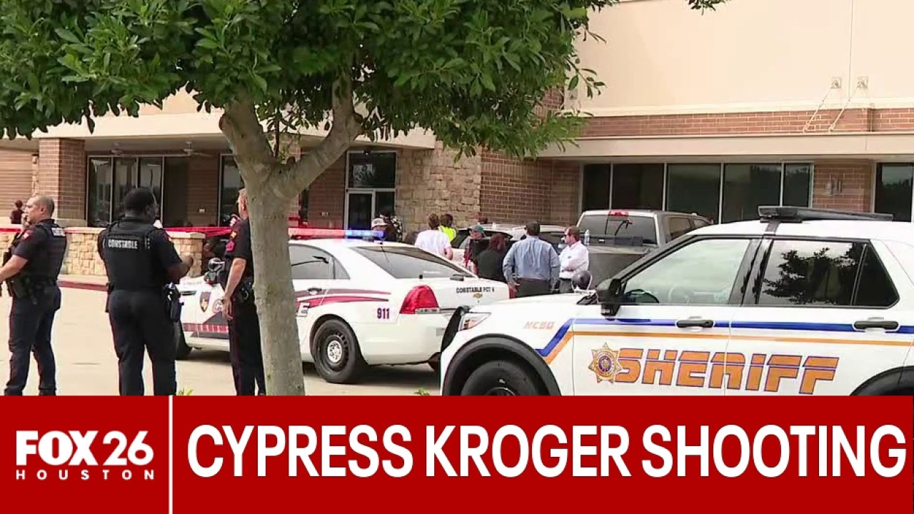 Two shot inside Kroger store in Cypress, suspect detained