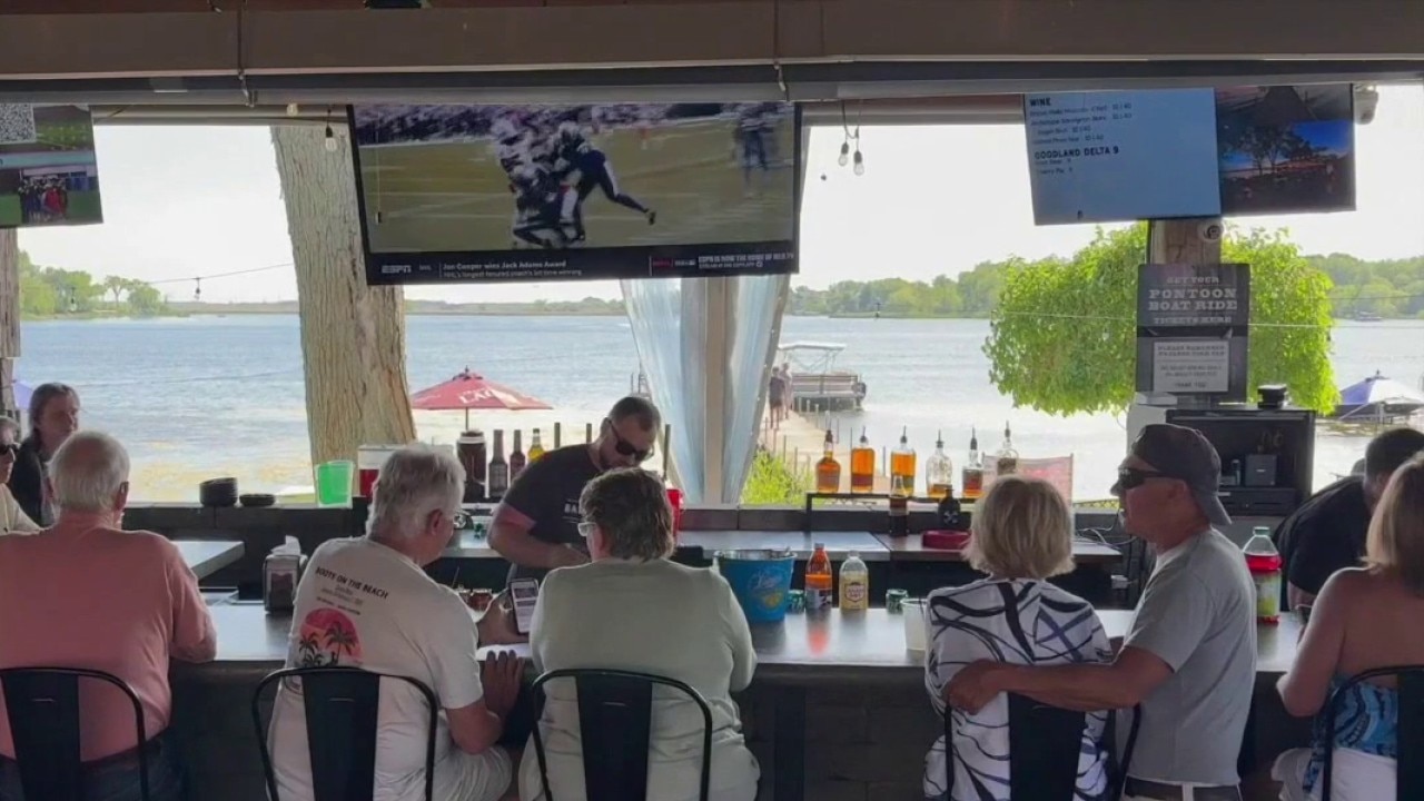 Bass Bay beer garden reopens after fire