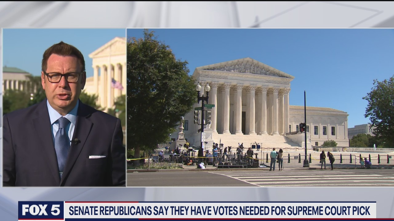 Senate Republicans say they have votes needed for Supreme Court pick