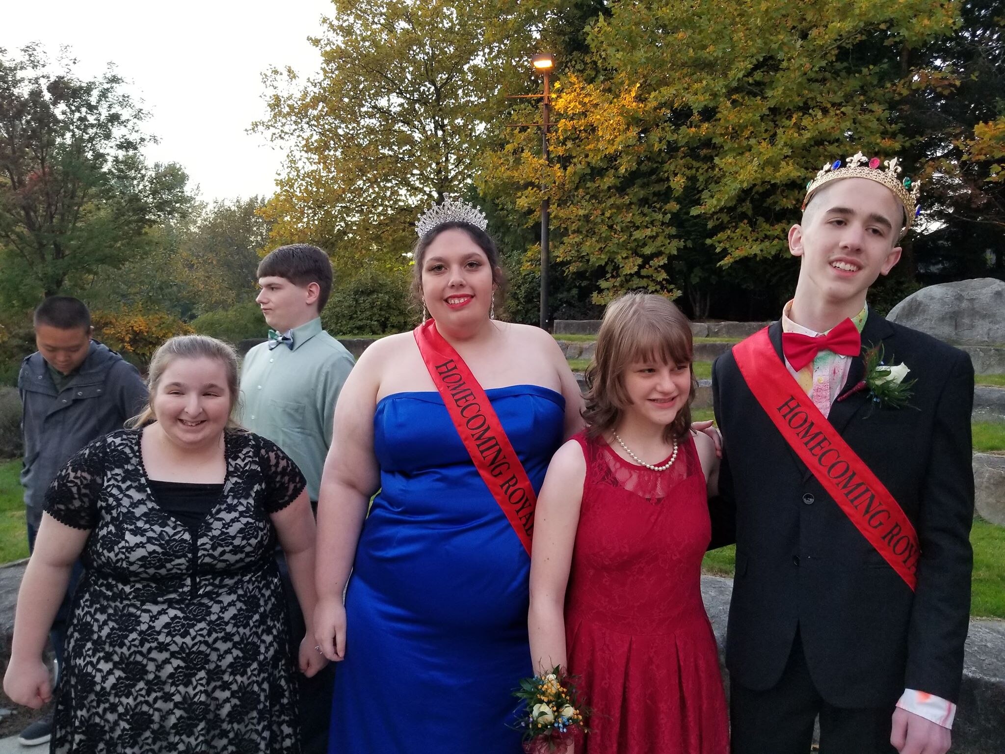Special needs students crowned Homecoming King and Queen