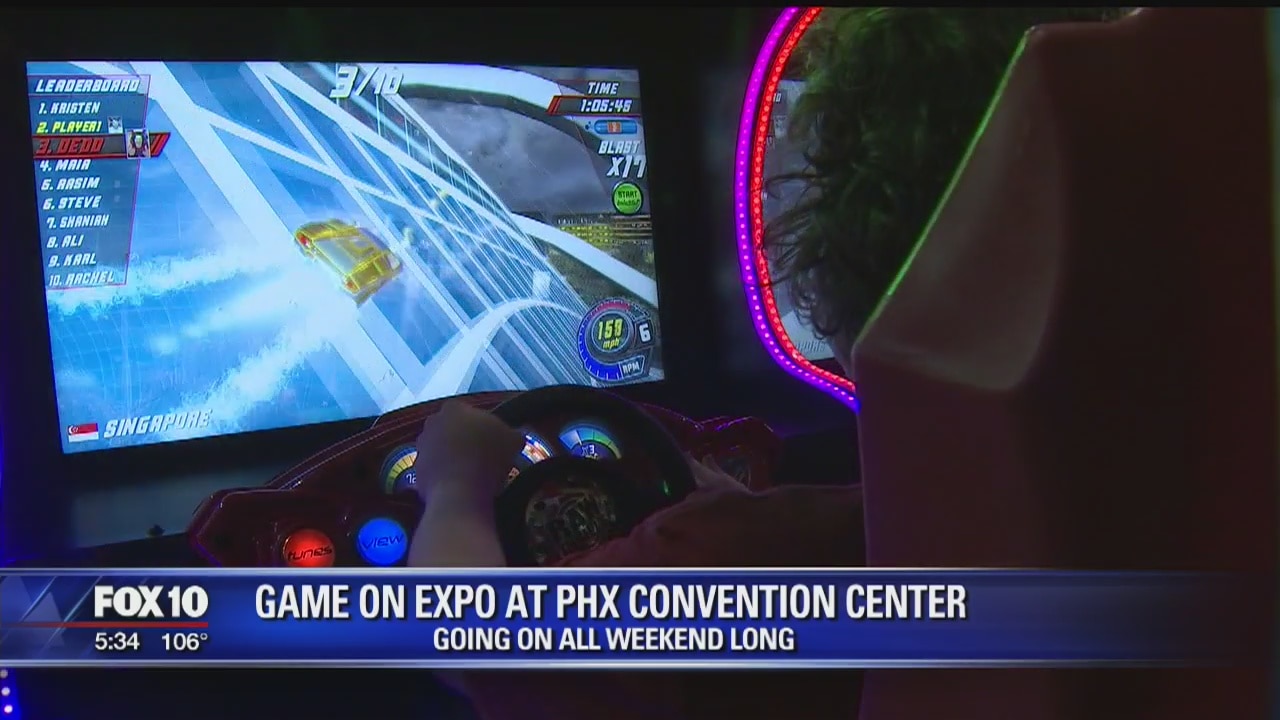 Game On Expo taking place at Phoenix Convention Center
