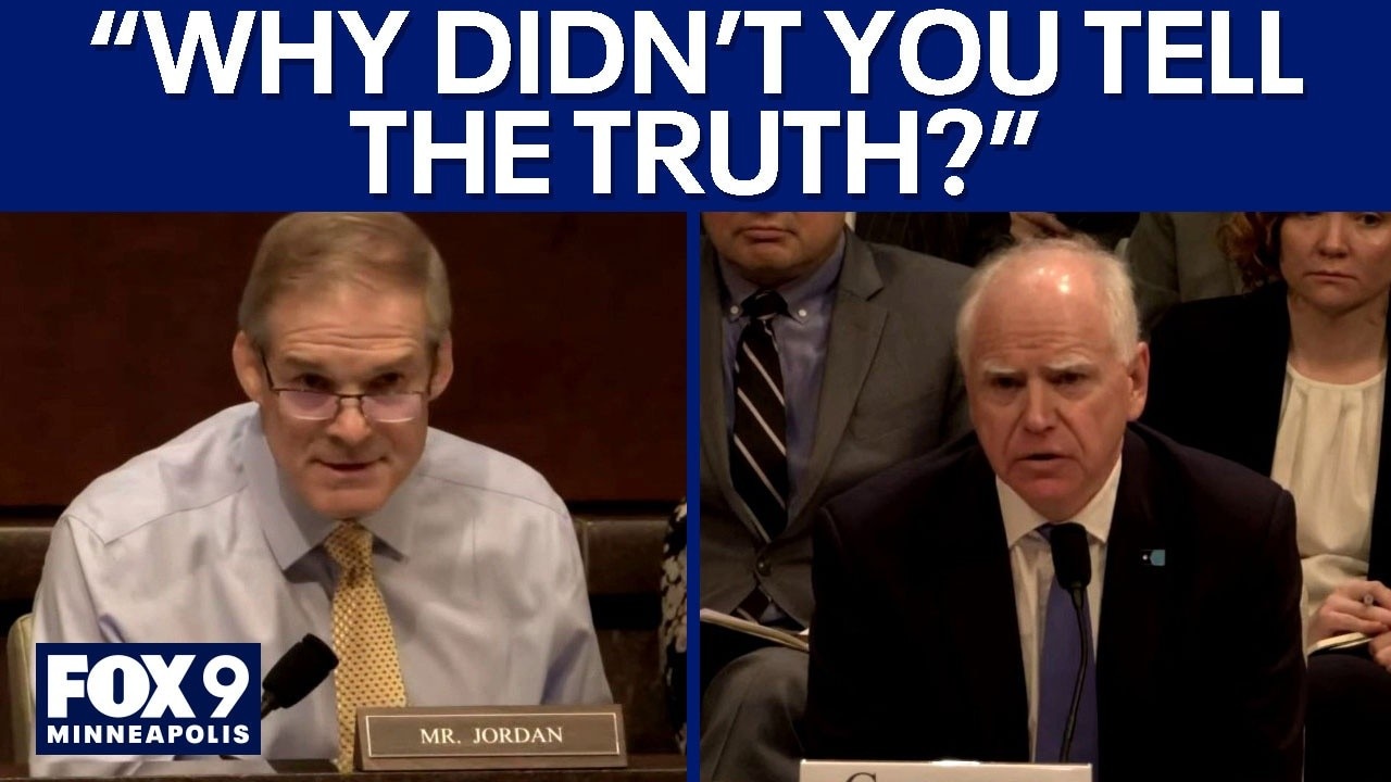 Rep. Jordan grills Walz on Feeding Our Future fraud