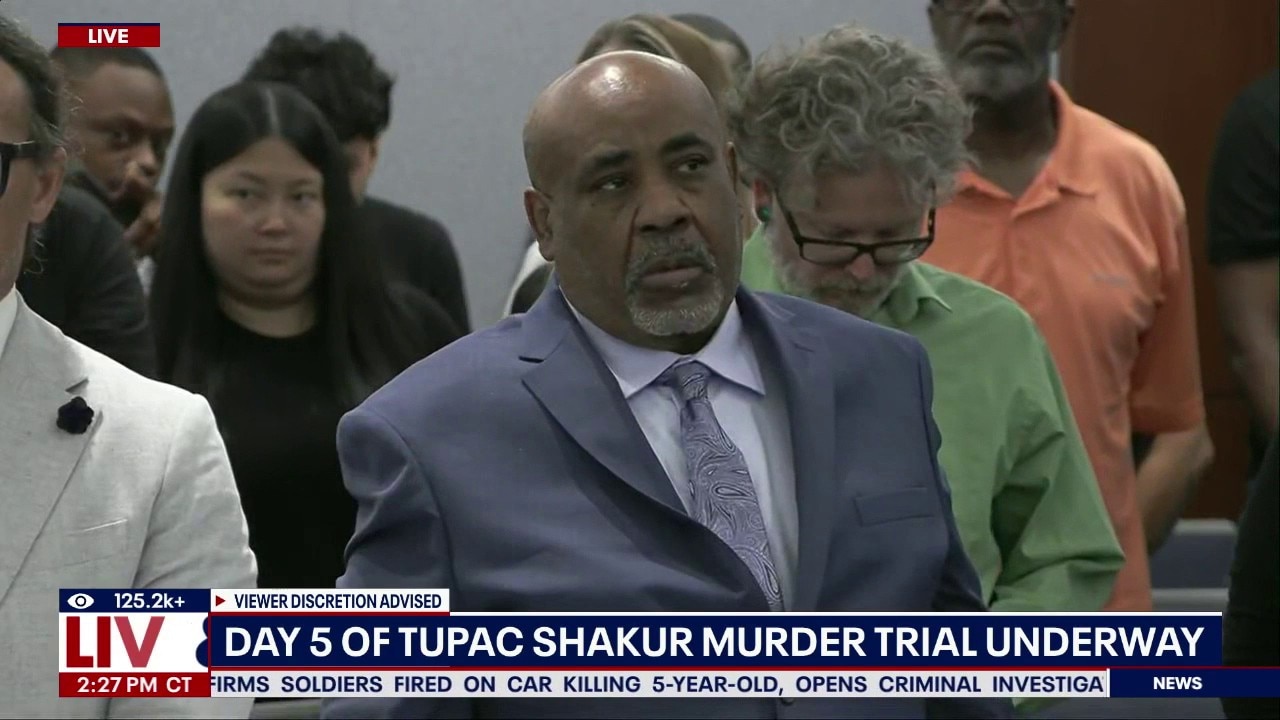Tupac murder suspect "Keffe D" speaks during trial