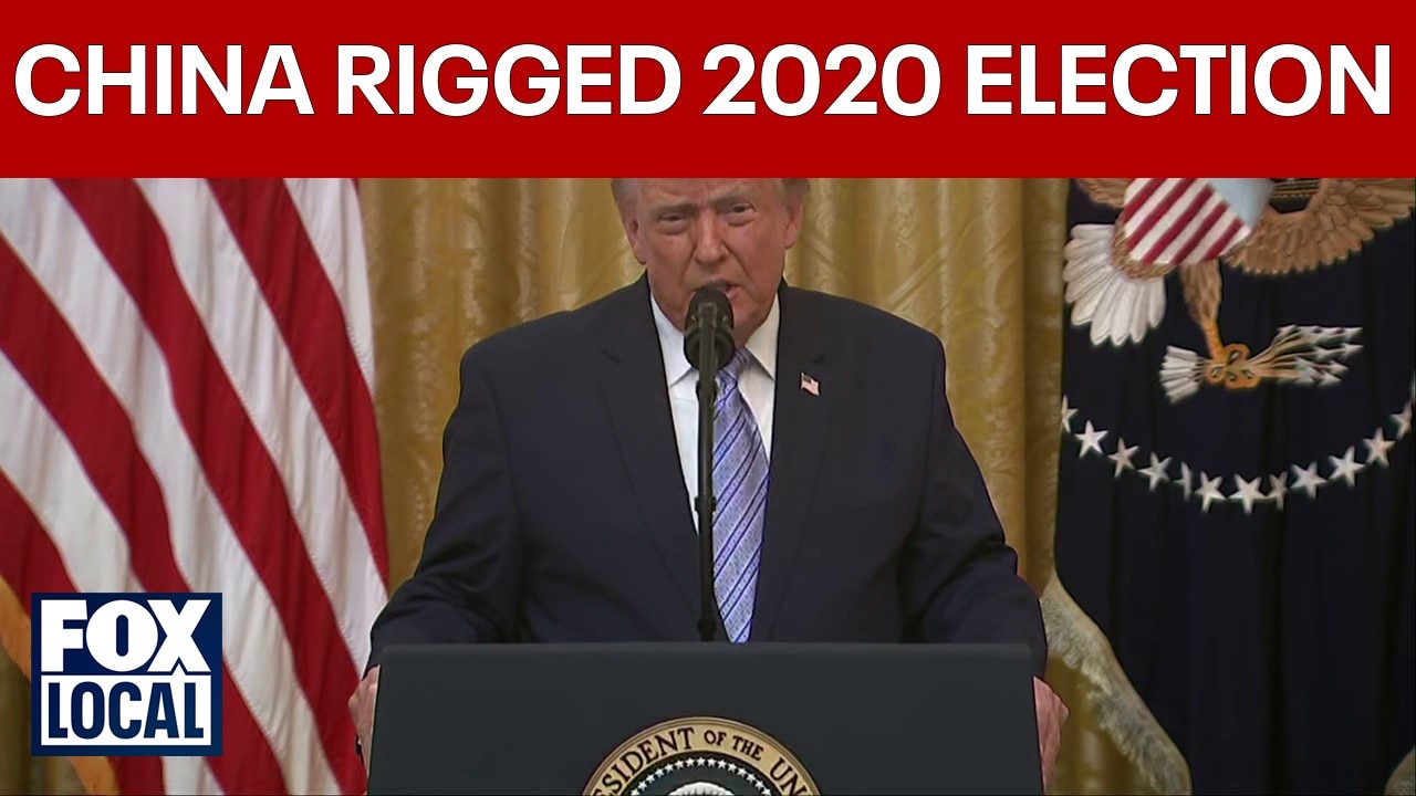 President Trump: China acquired 220M US voter files during 2020 election