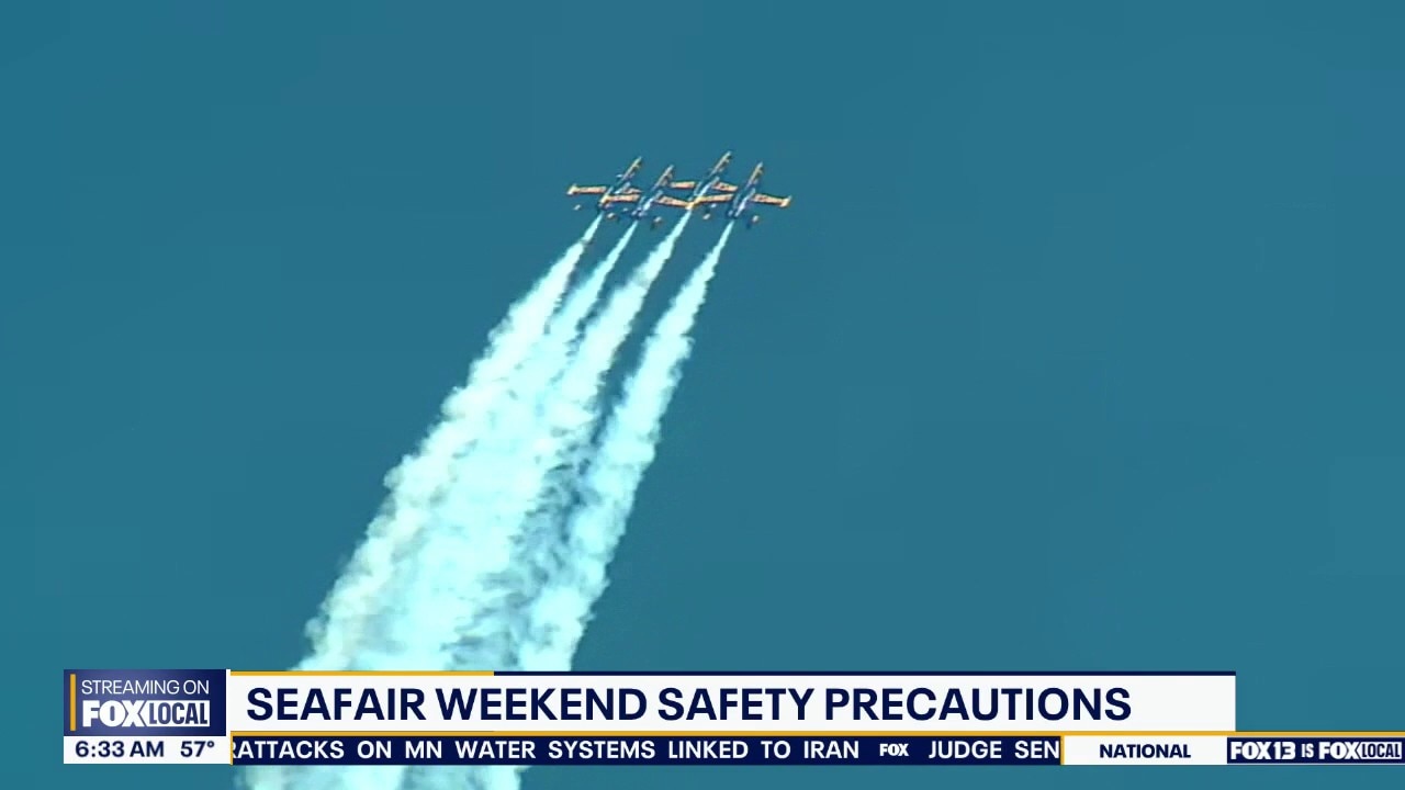 Seattle Seafair weekend safety precautions