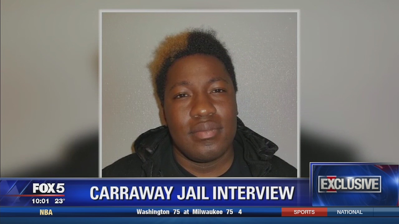 EXCLUSIVE: FOX 5 speaks with Deonte Carraway in jailhouse interview