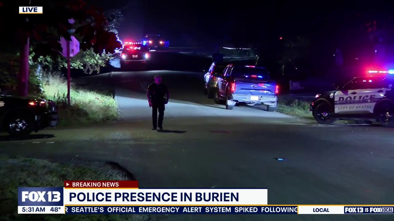 Large police presence in Burien, WA after reported shooting