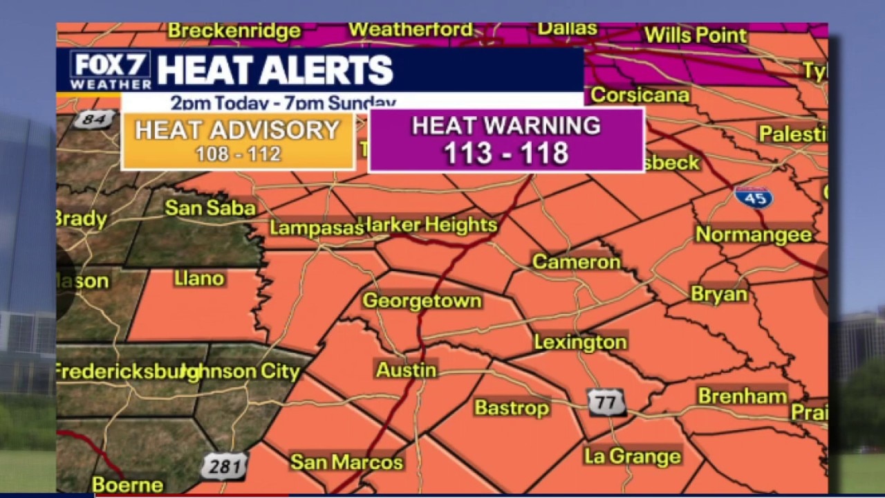 Austin heat wave gets stronger this weekend