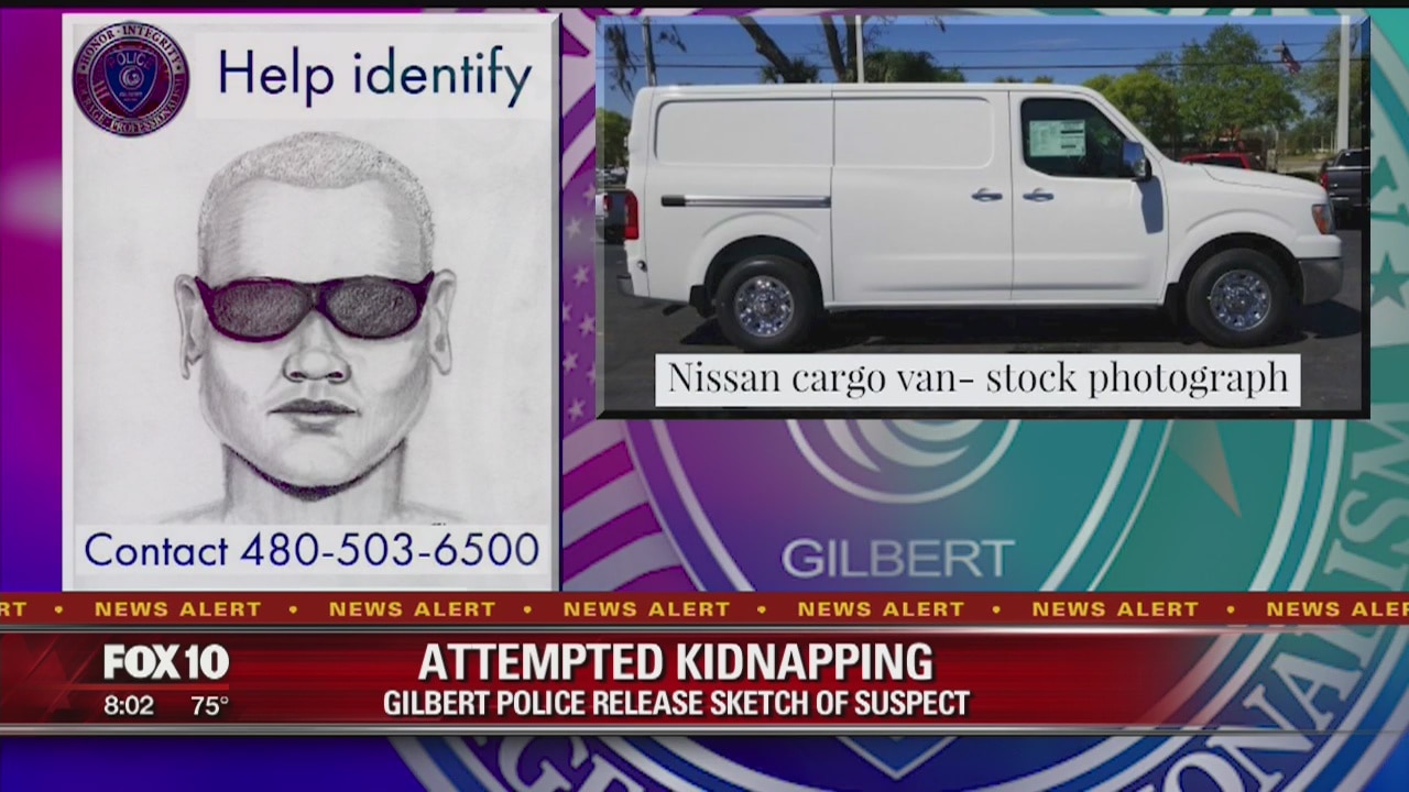 Police seek driver of suspicious van seen in Gilbert