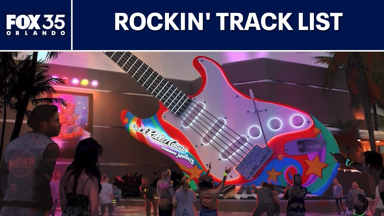 Full track list released for Disney Rock 'N' Rollercoaster