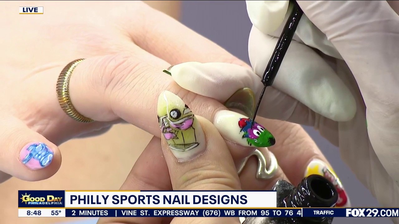 PGA, Phillies, and FIFA-Inspired Nail Designs