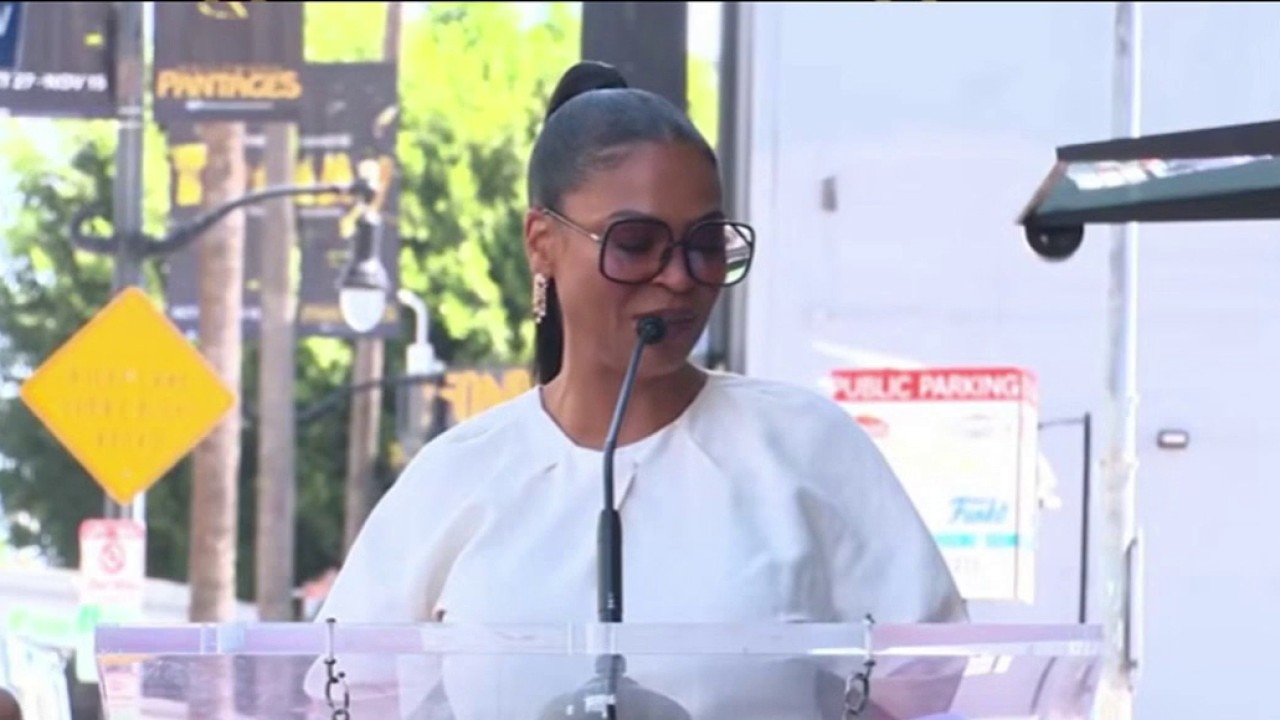 Nia Long receives Hollywood Walk of Fame star