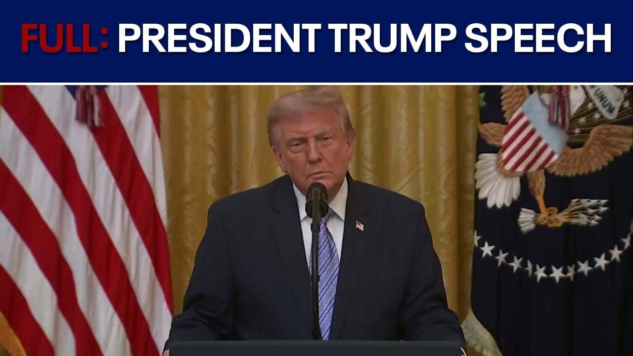FULL VIDEO: President Trump delivers primetime address