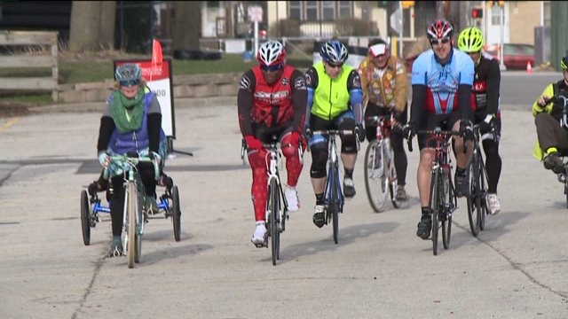 "We had a long winter," but now it`s warm enough to get on those bikes! Tips on cycling safely