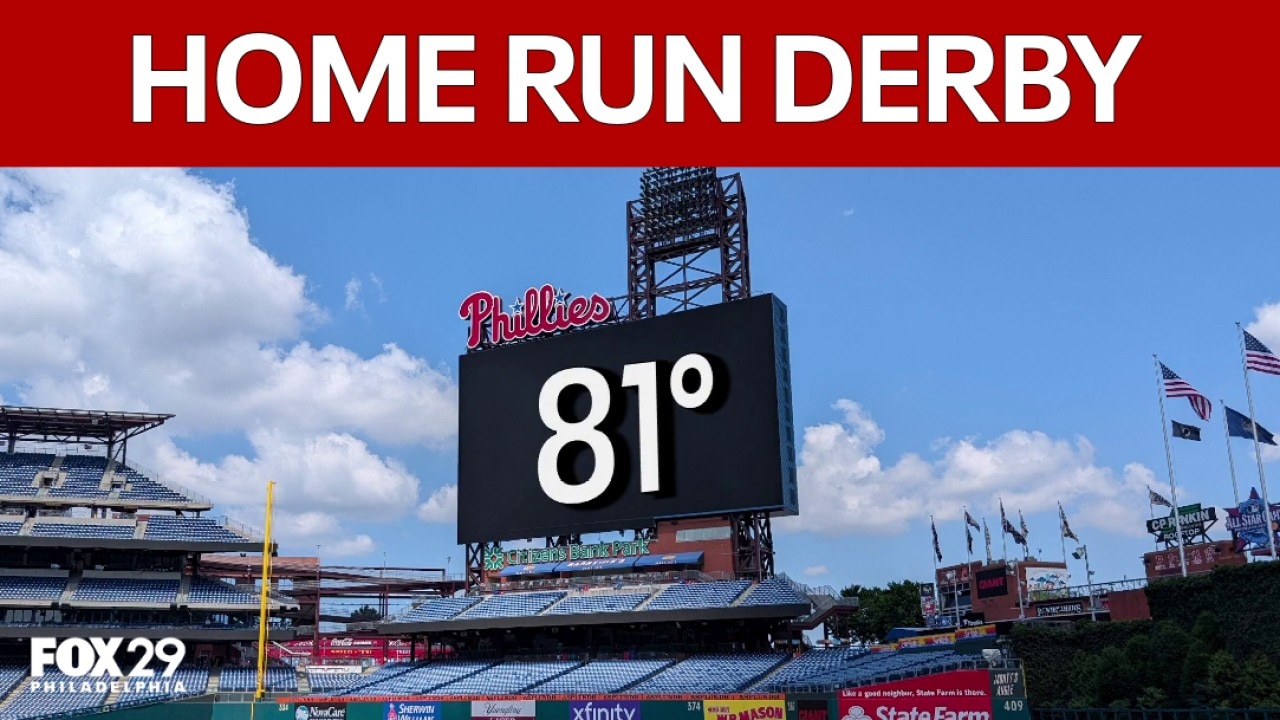 Philadelphia weather: Home Run Derby forecast