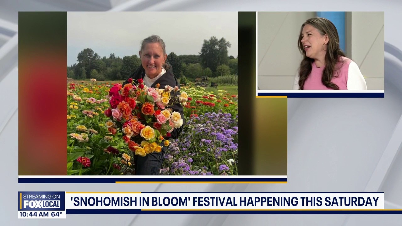 WA's 'Snohomish in Bloom' festival this Saturday