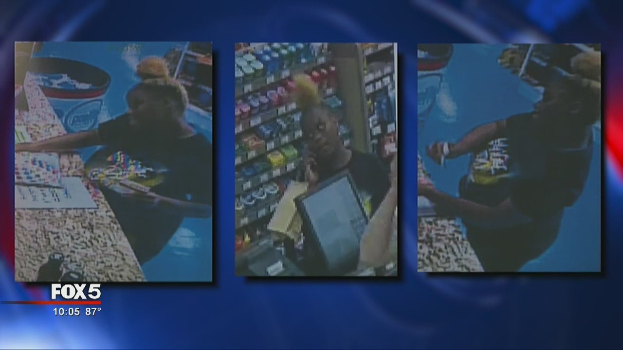 Police say woman used counterfeit $100 bill