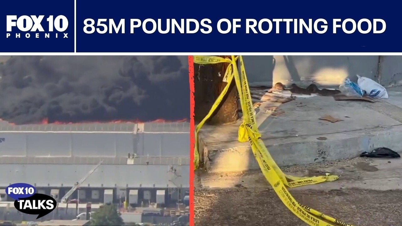 Experts worry over 85M pounds of spoiled food from warehouse fire | FOX 10 Talks