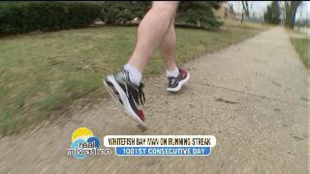 Whitefish Bay man running 1001st consecutive day