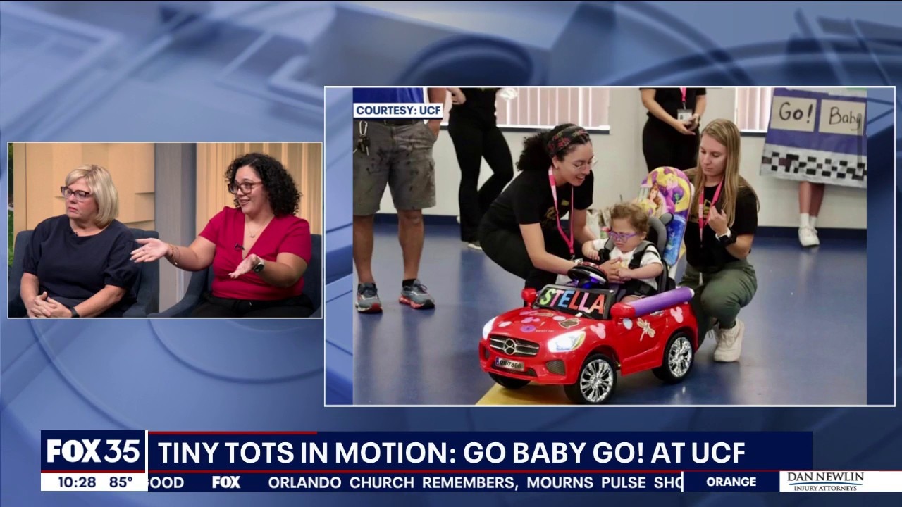 Tiny tots in motion: Go Baby Go! at UCF