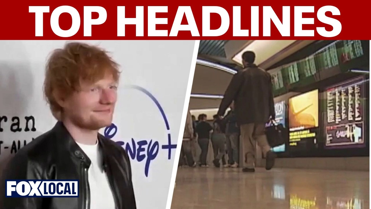 Ed Sheeran performs solo in Philly after openers drop out; Measles alert at PHL | TOP STORIES