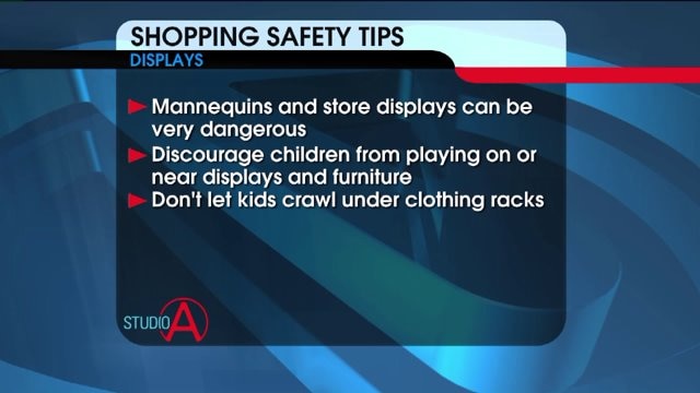Holiday shopping season in full swing: Tips on shopping safely with your kids