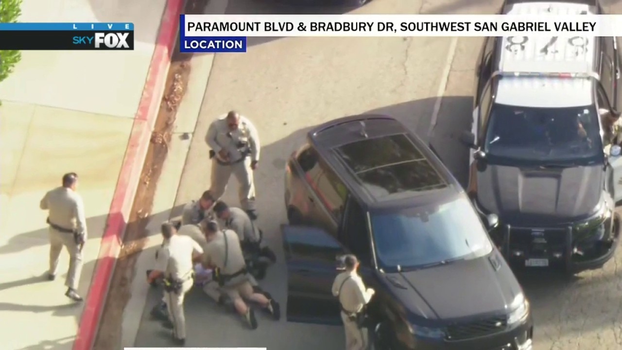CHP tackles pursuit suspect
