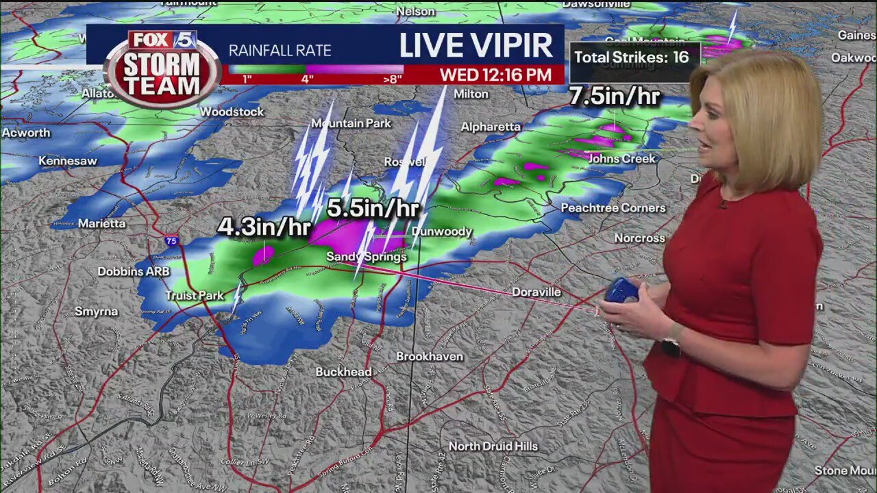 Wednesday midday forecast