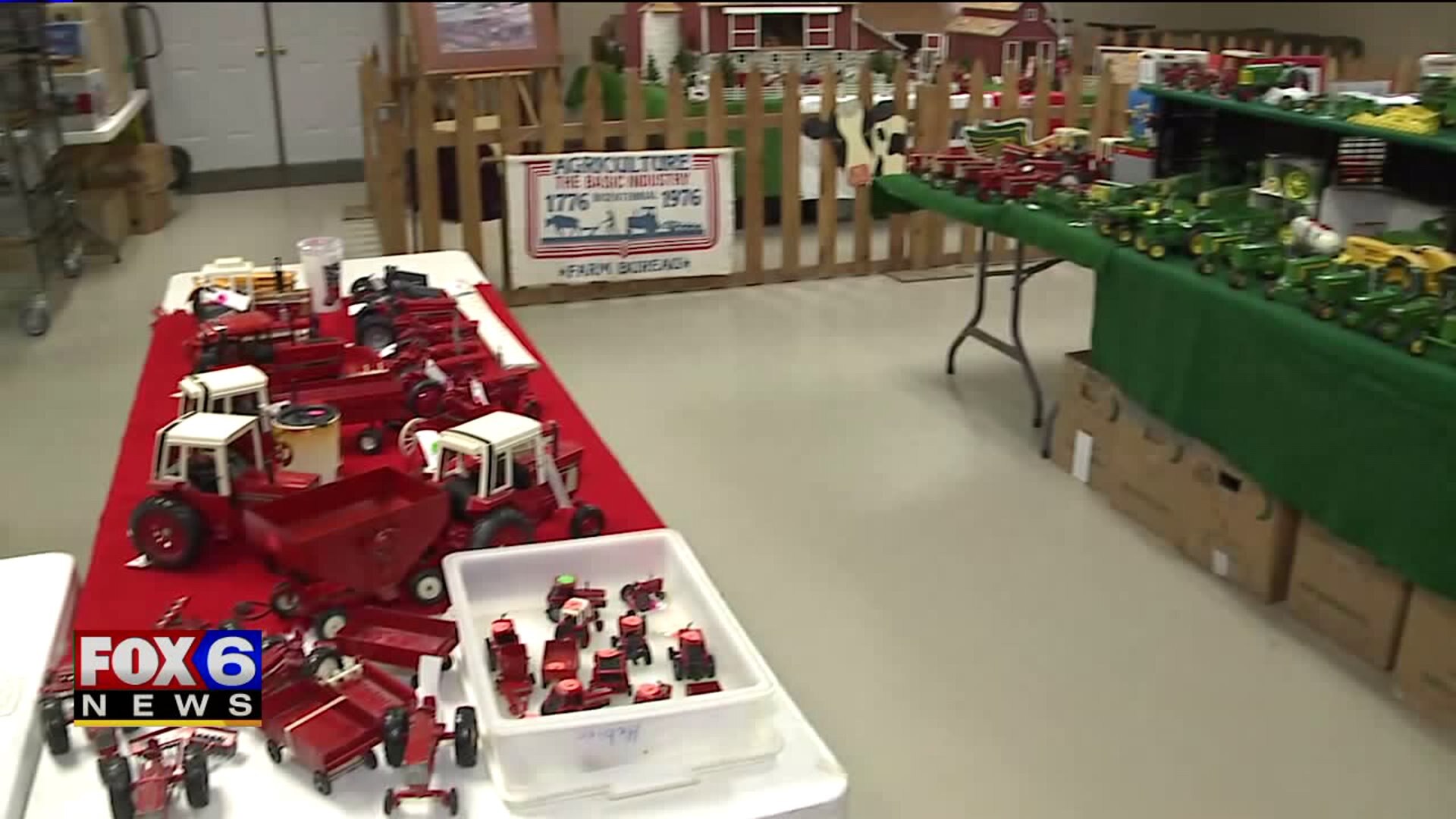 Toy tractors