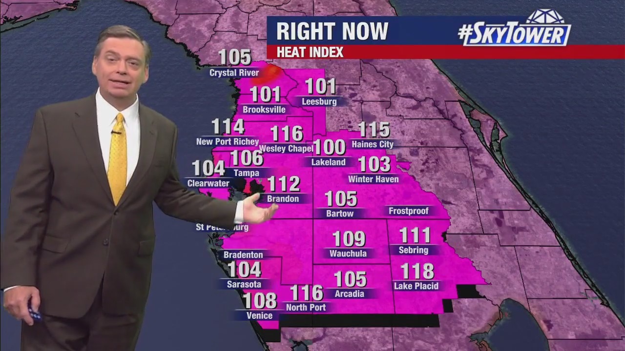 Monday afternoon forecast