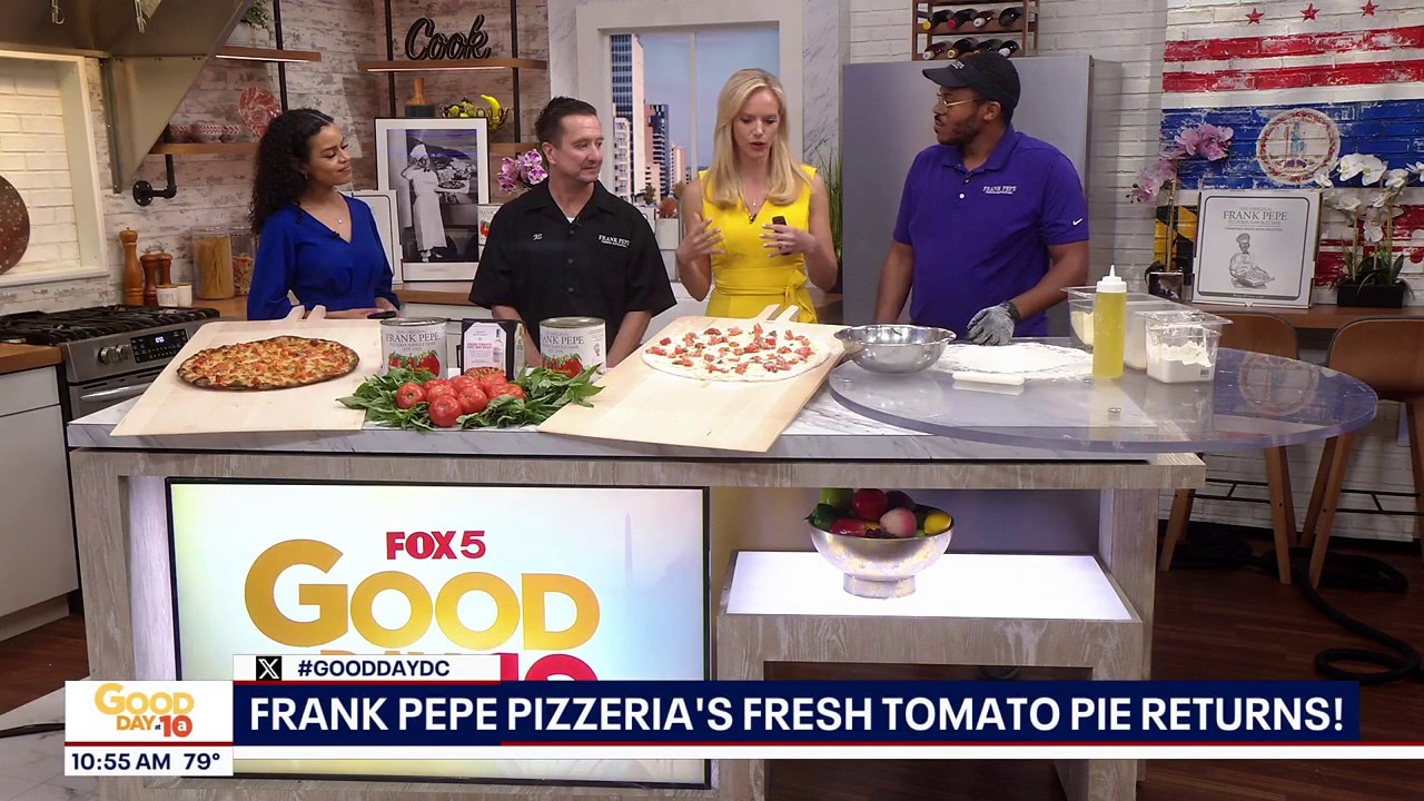 Frank Pepe's Pizzeria's Fresh Tomato Pie Returns!